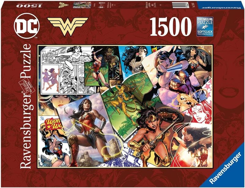 Ravensburger Puzzle 1500pc DC Collector's Wonder Woman