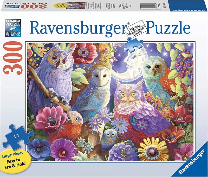 Ravensburger Puzzle 300pc Large Format Night Owl Hoot