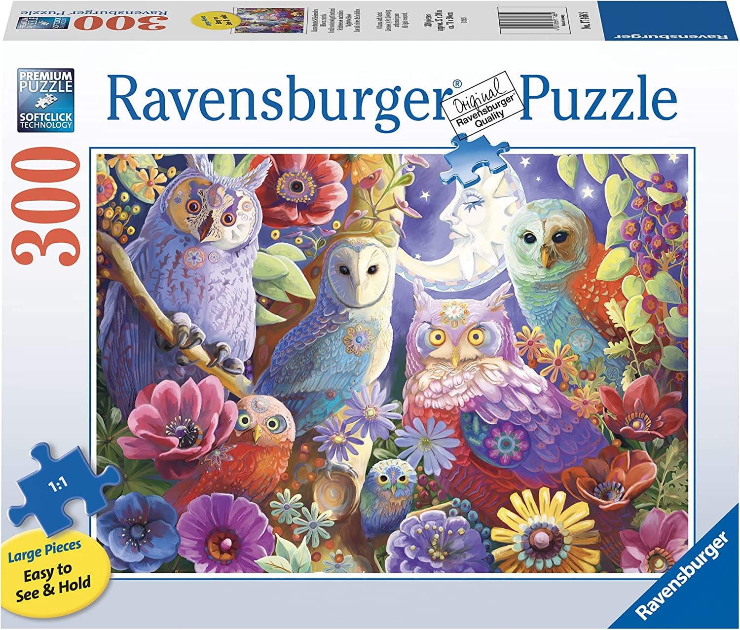 Ravensburger owls deals puzzle 100-piece