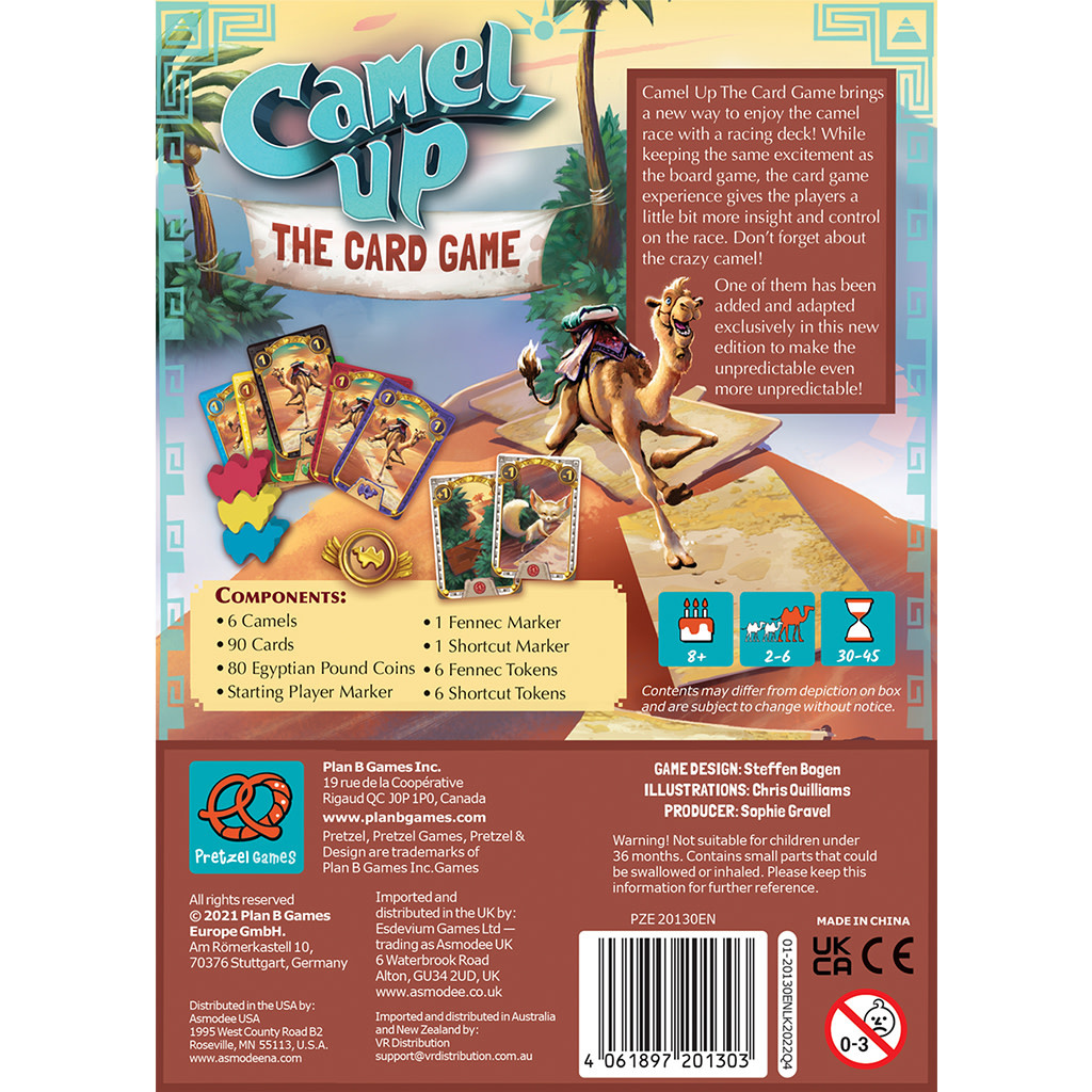 Camel Up The Card Game