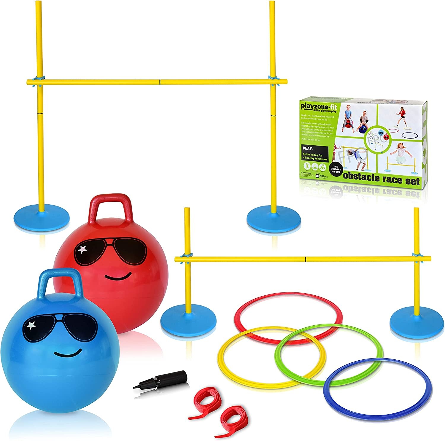 Playzone-Fit Obstacle Race Set