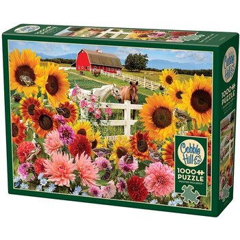 Cobble Hill Puzzles Cobble Hill Puzzle 1000pc Sunflower Farm