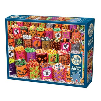 Cobble Hill Puzzles Cobble Hill Puzzle 500pc Halloween Treats