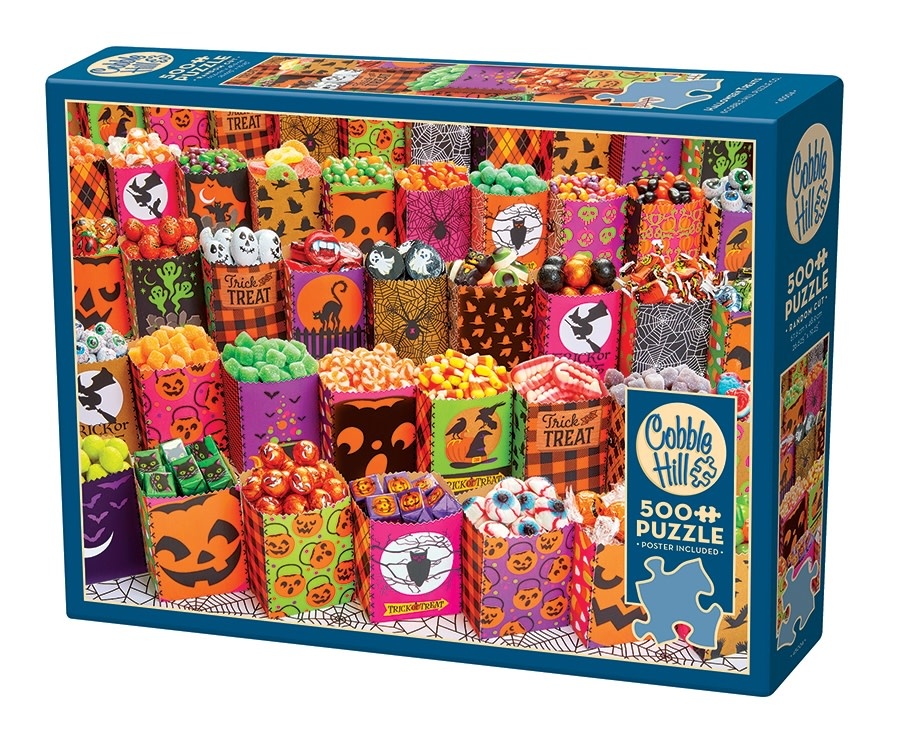 Cobble Hill Puzzles Cobble Hill Puzzle 500pc Halloween Treats