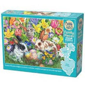 Cobble Hill Puzzles Cobble Hill Family Puzzle 350pc Easter Bunnies