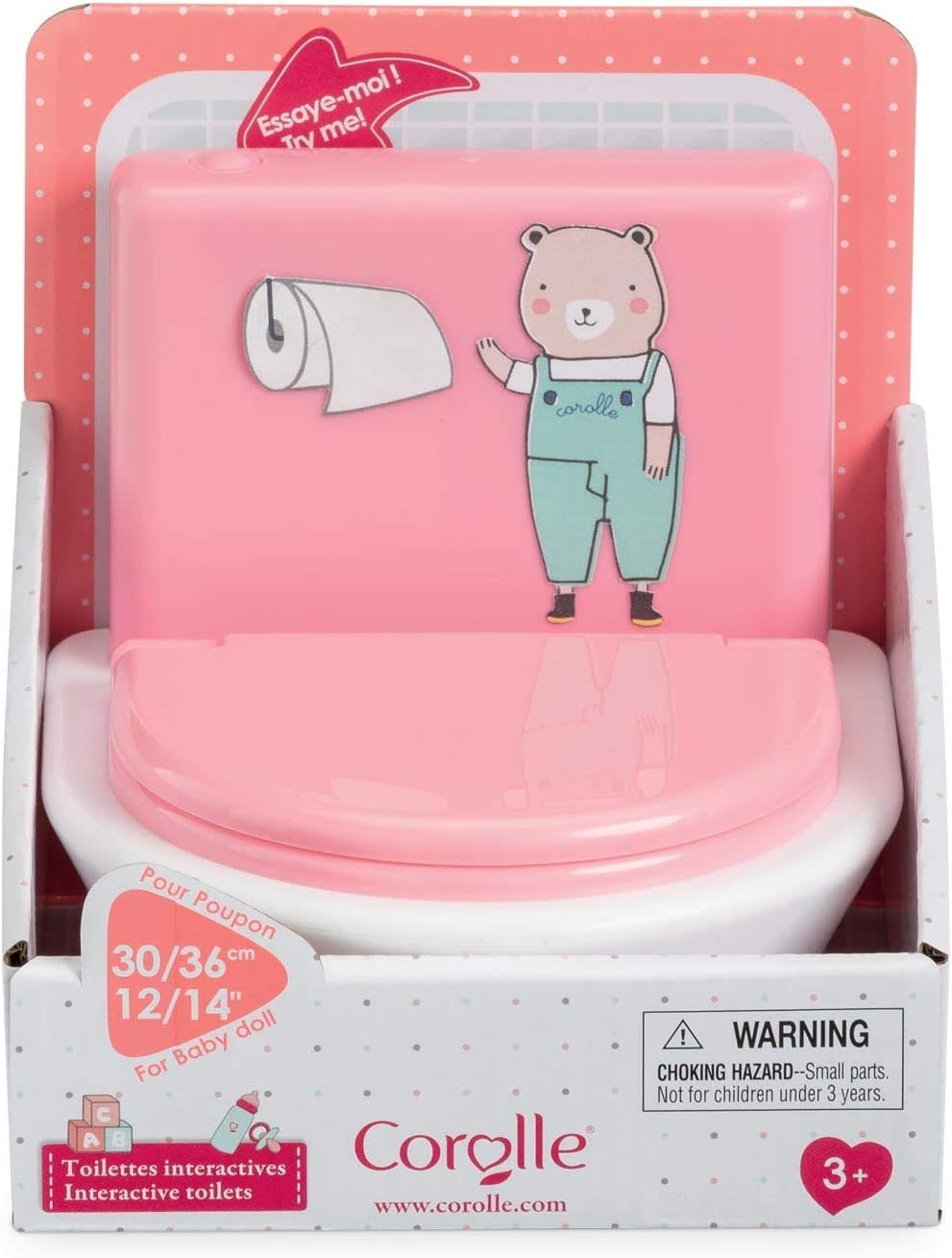 Corolle Corolle Doll Accessory Interactive Toilet