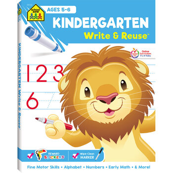 School Zone Write & Reuse Kindergarten