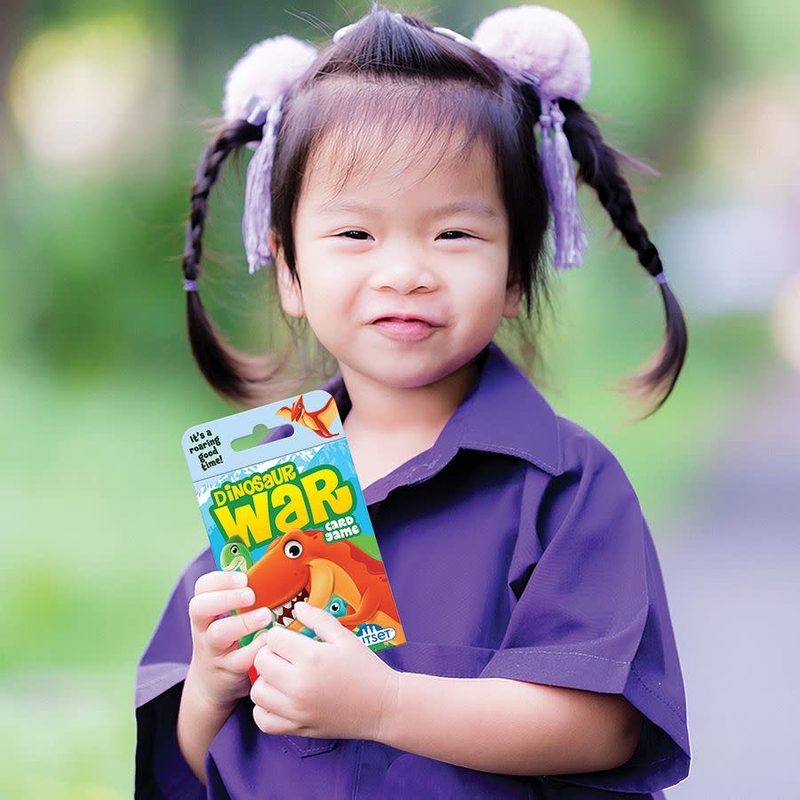 Outset Media Dinosaur War Card Game