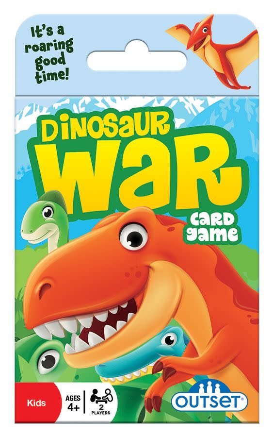 Outset Media Dinosaur War Card Game