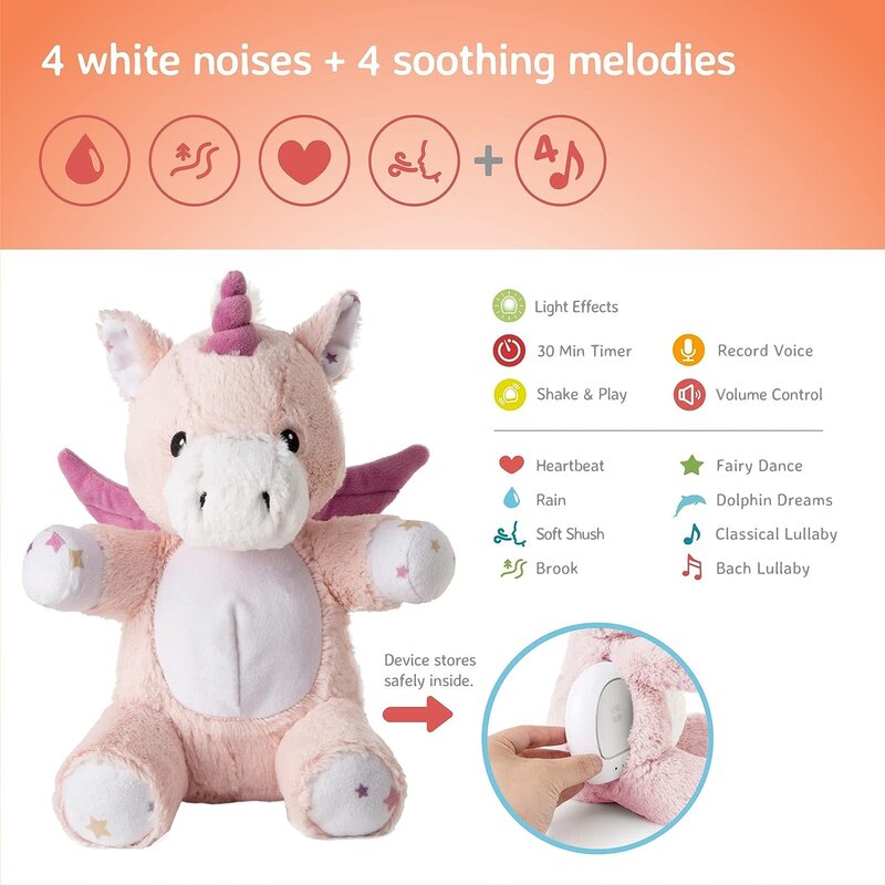 Cloud B Cloud B LoveLight Buddies Lily the Unicorn