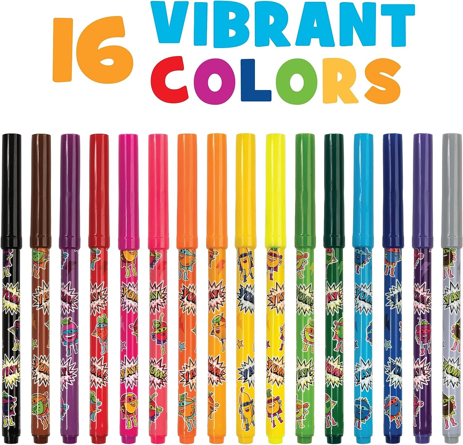 Smencils Skinny Smarkers 16pk