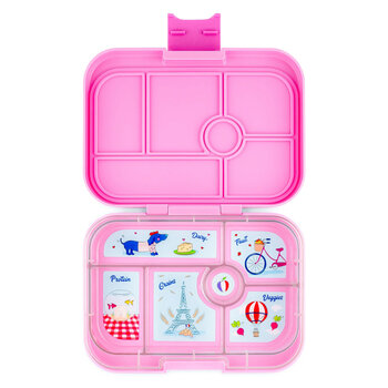 Yumbox Yumbox Lunch Box Original 6 Compartment Fifi Pink