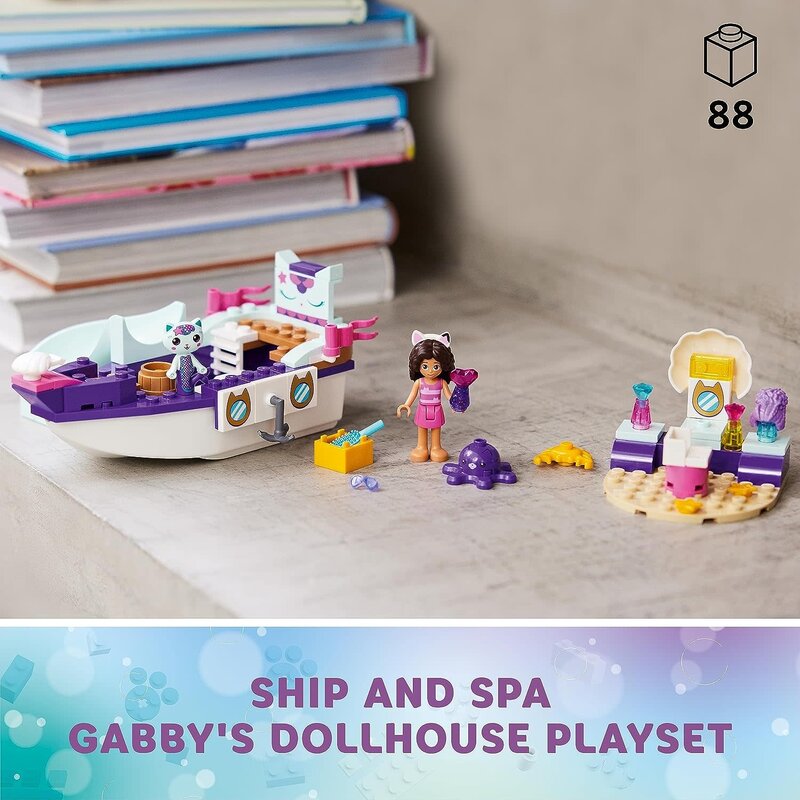 Lego Lego Gabby's Dollhouse Gabby & MerCat's Ship & Spa