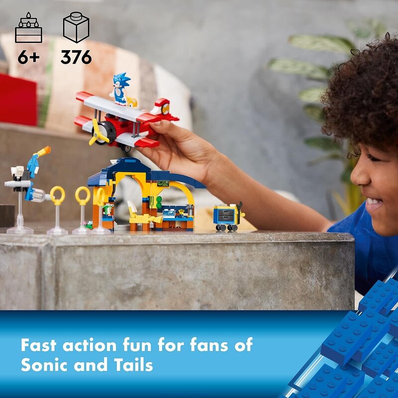 Lego Lego Sonic Tails' Workshop and Tornado Plane