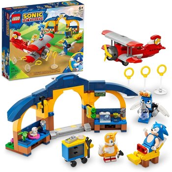 Lego Lego Sonic Tails' Workshop and Tornado Plane