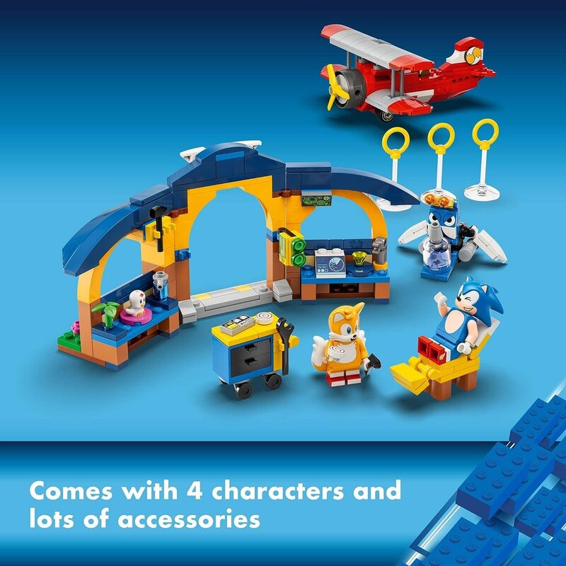 Lego Lego Sonic Tails' Workshop and Tornado Plane