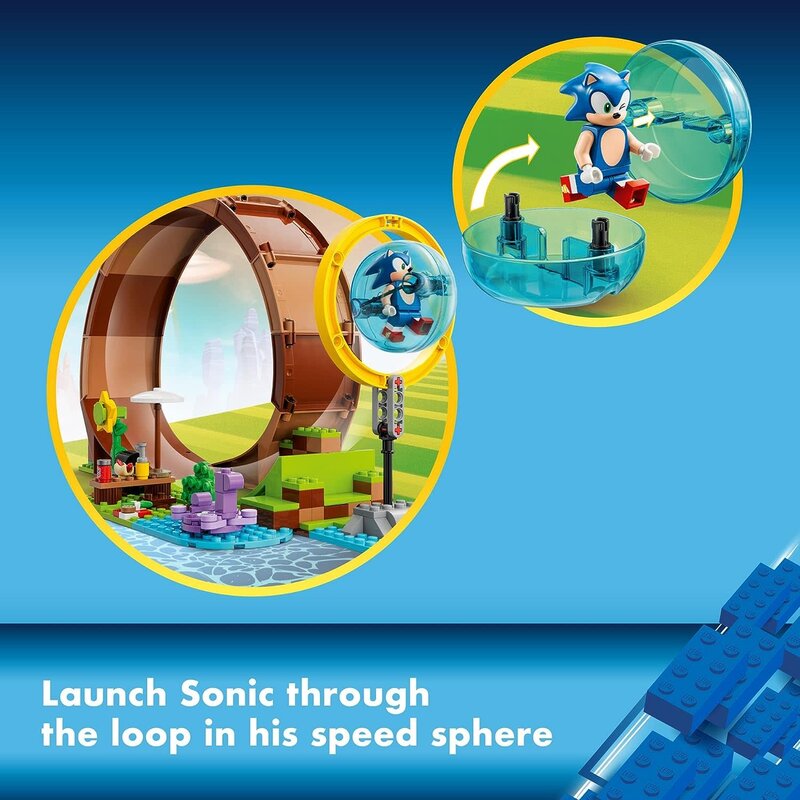 Lego Lego Sonic Sonic's  Green Hill Zone Loop Challenge