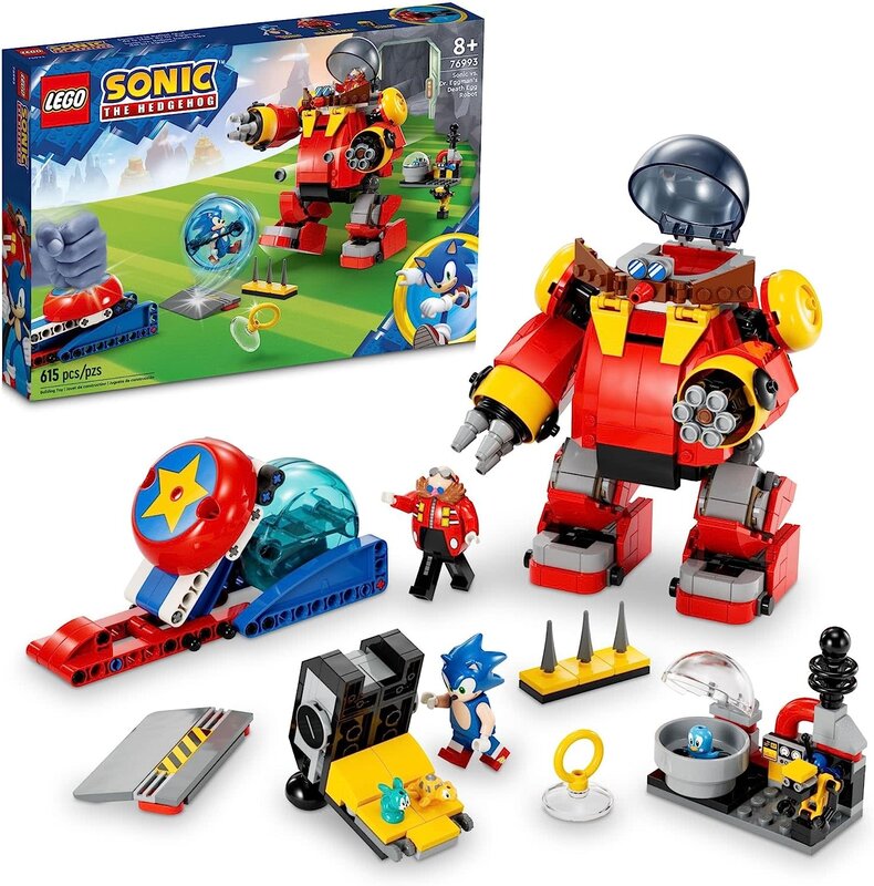 Lego Lego Sonic Sonic vs Dr. Eggman's Death Egg Robot