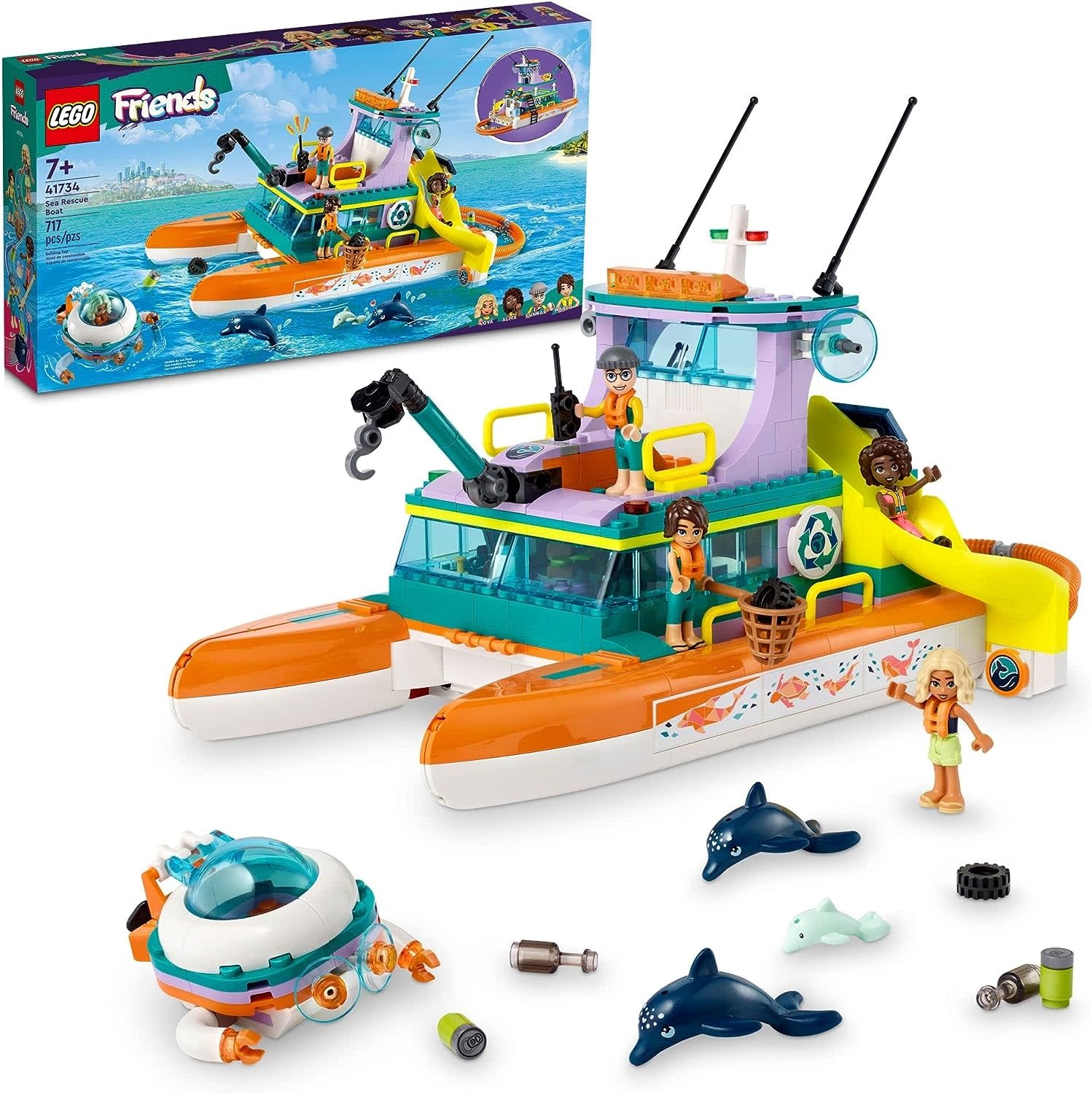 Lego Lego Friends Sea Rescue Boat