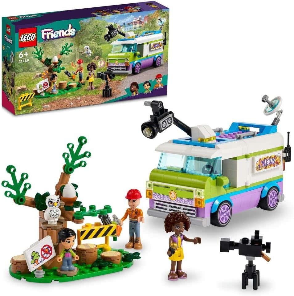 Lego Lego Friends Newsroom Van
