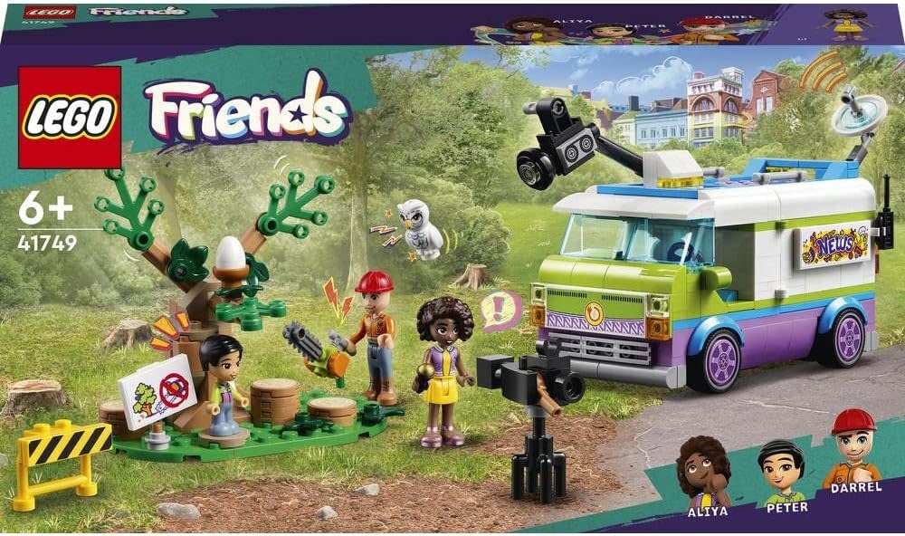 Lego Lego Friends Newsroom Van