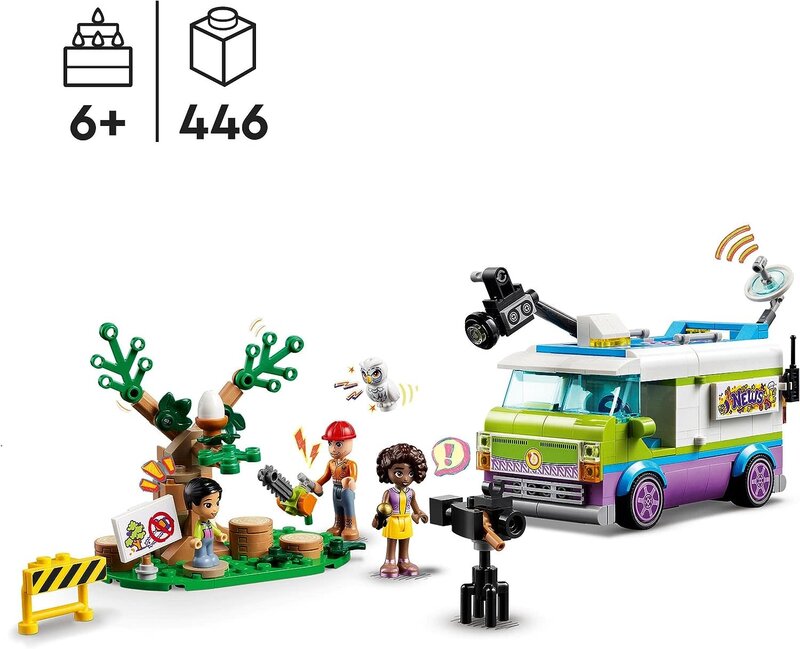 Lego Lego Friends Newsroom Van