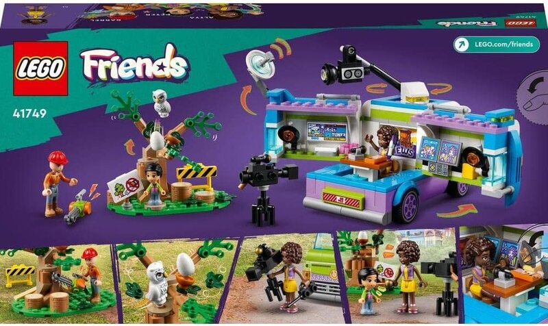 Lego Lego Friends Newsroom Van