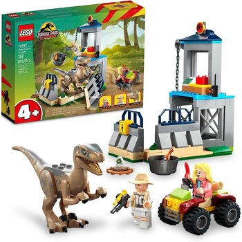 Lego Lego Jurassic World Velociraptor Escape