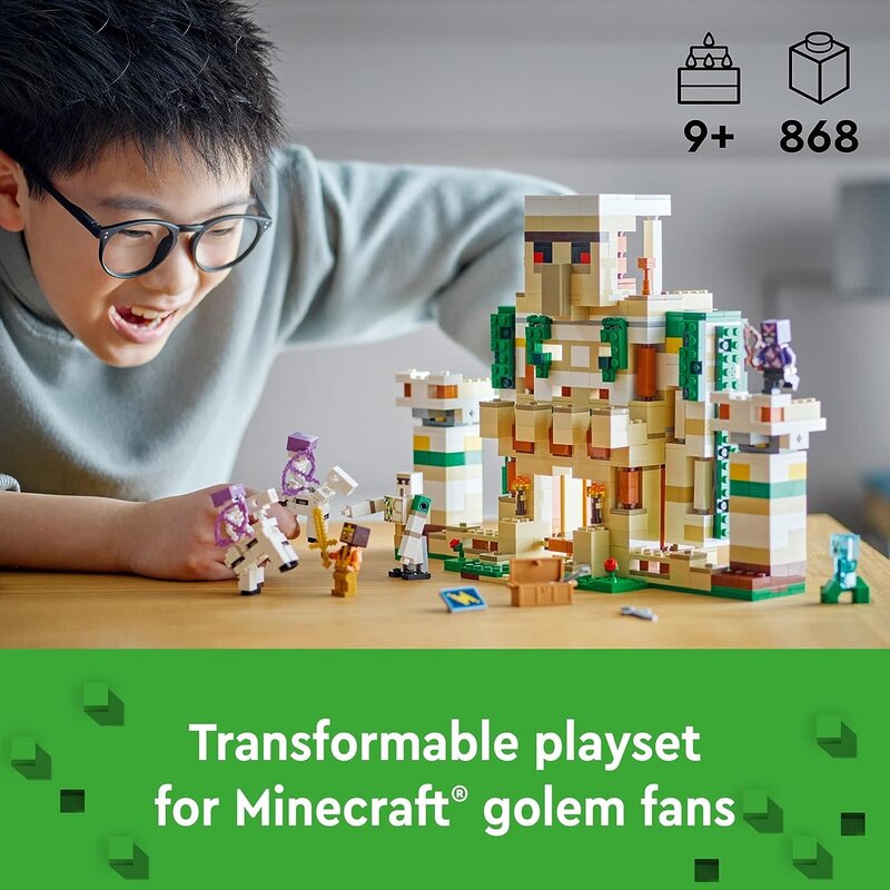 Lego Lego Minecraft The Iron Golem Fortress