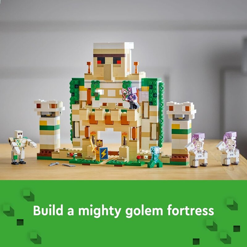 Lego Lego Minecraft The Iron Golem Fortress