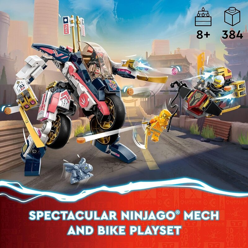 Lego Lego Ninjago Sora's Transforming Mech Bike Racer