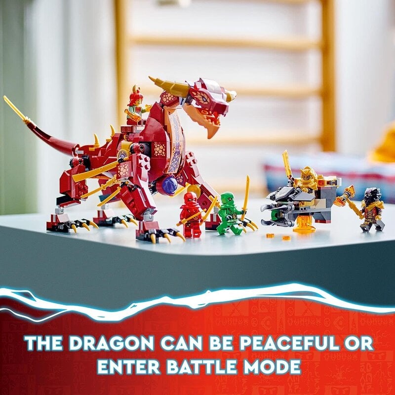 Lego Lego Ninjago Heatwave Transforming Lava Dragon