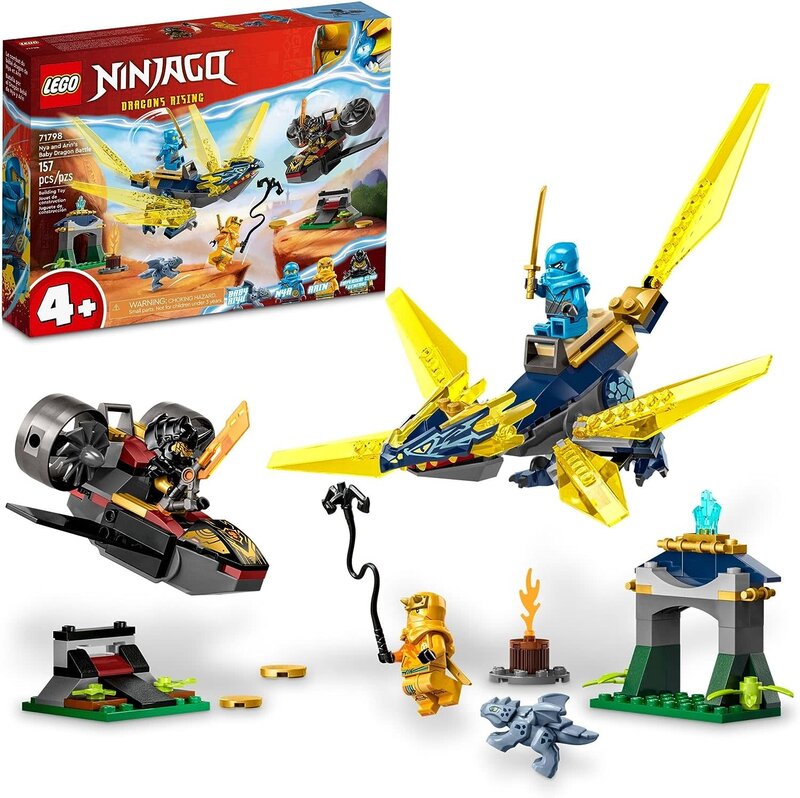 Lego Lego Ninjago Nya and Arin's Baby Dragon Battle