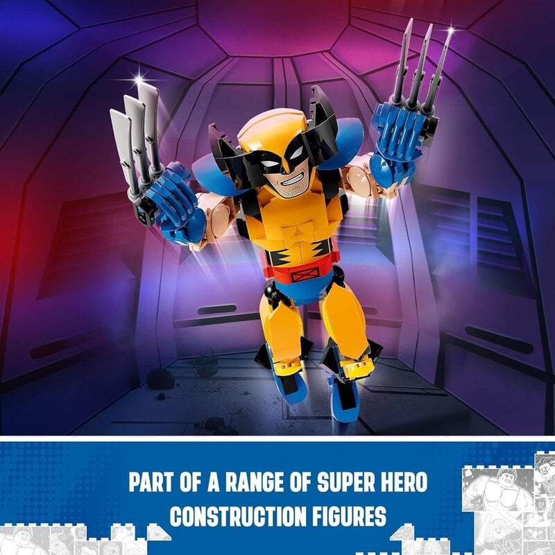 Lego Lego Super Heros Wolverine Construction Figure