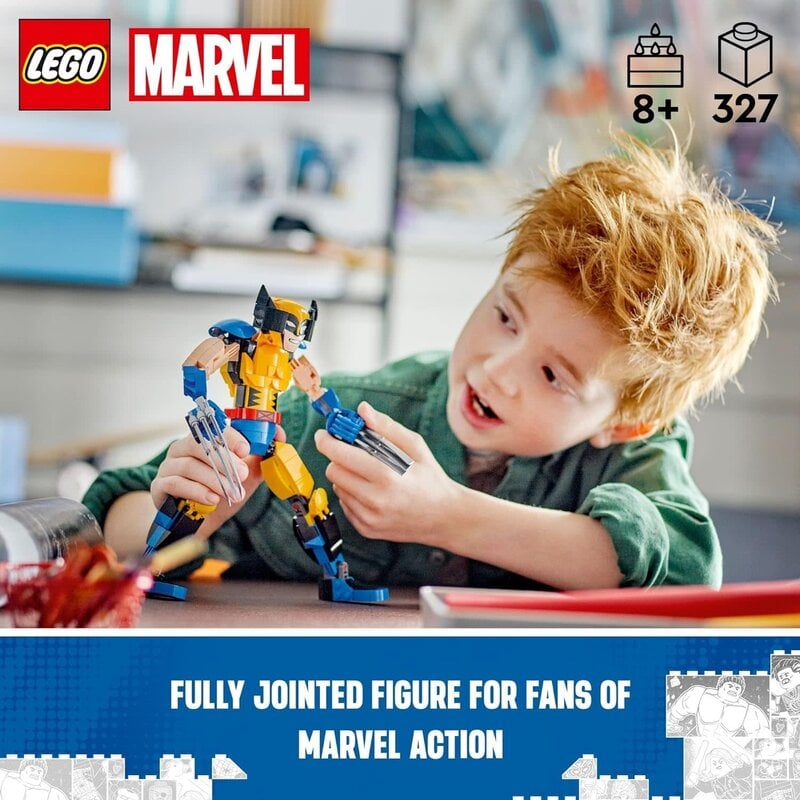 Lego Lego Super Heros Wolverine Construction Figure