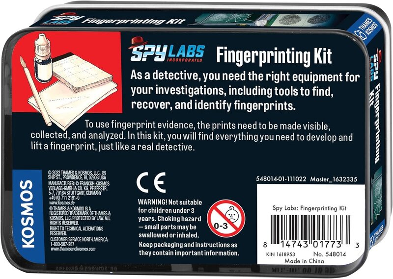 Thames & Kosmos Thames & Kosmo's Spy Labs: Fingerprinting Kit