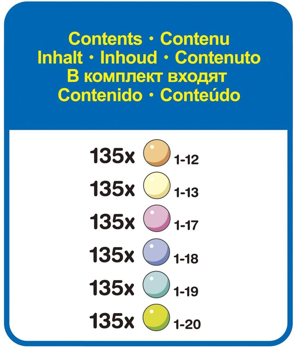 Aquabeads Aquabeads Pastel Solid Bead Pack