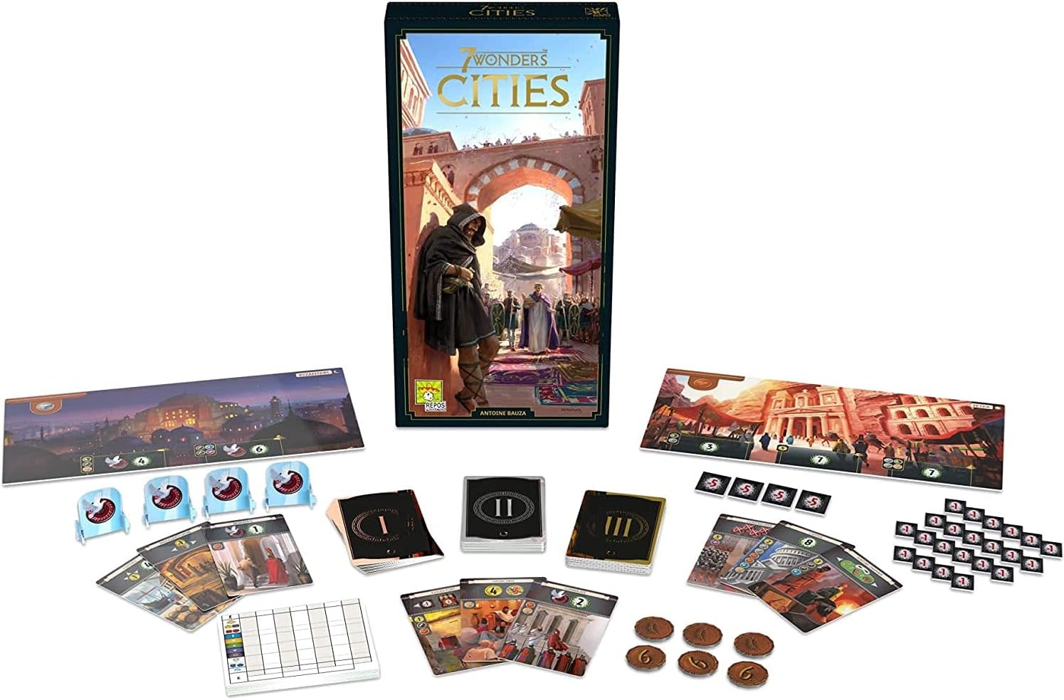 Repos Game 7 Wonders Expansion Cities
