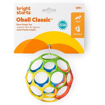 Oball Classic Ball Red, Yellow, Green & Blue