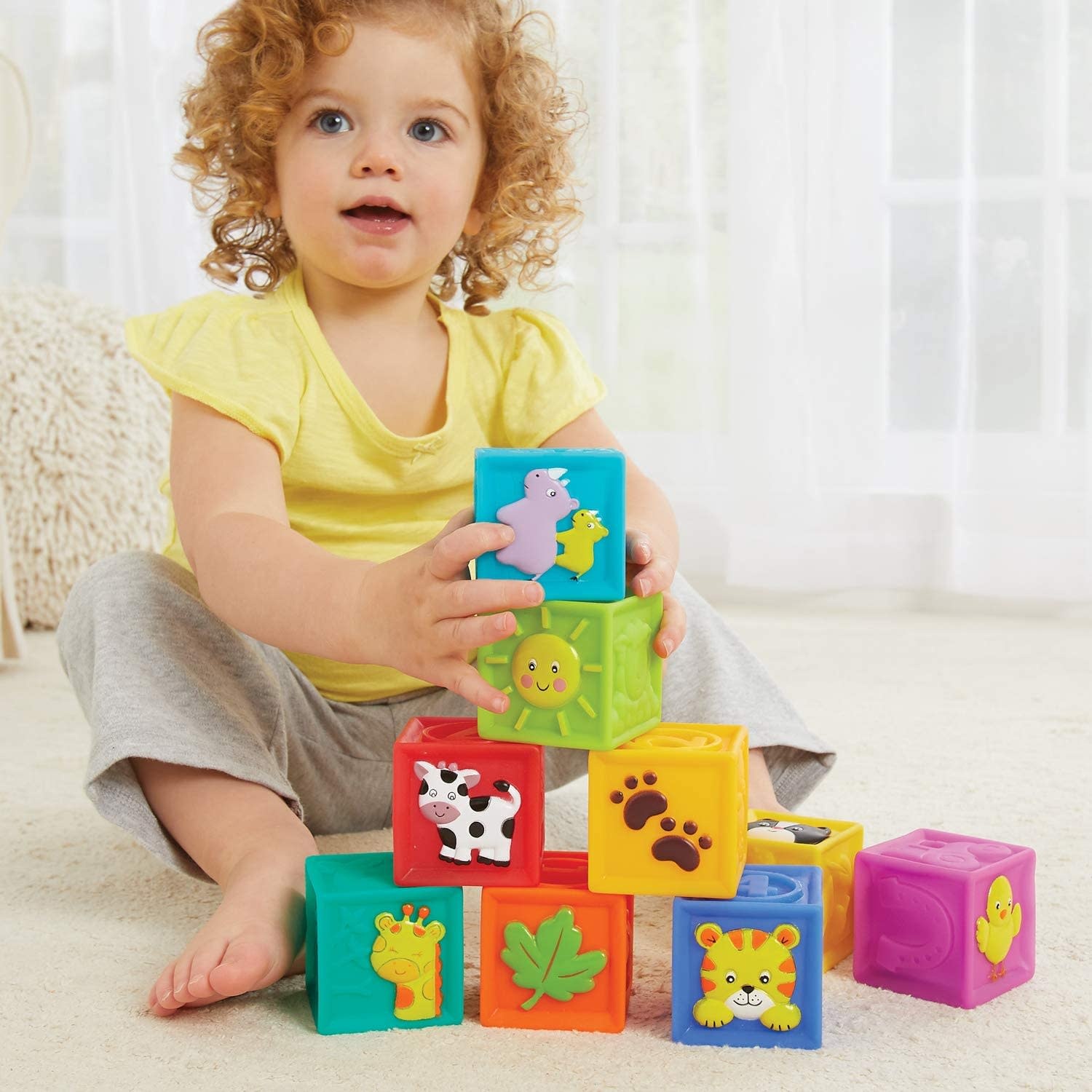 Kidoozie Kidoozie Blocks Squeak 'N Stack