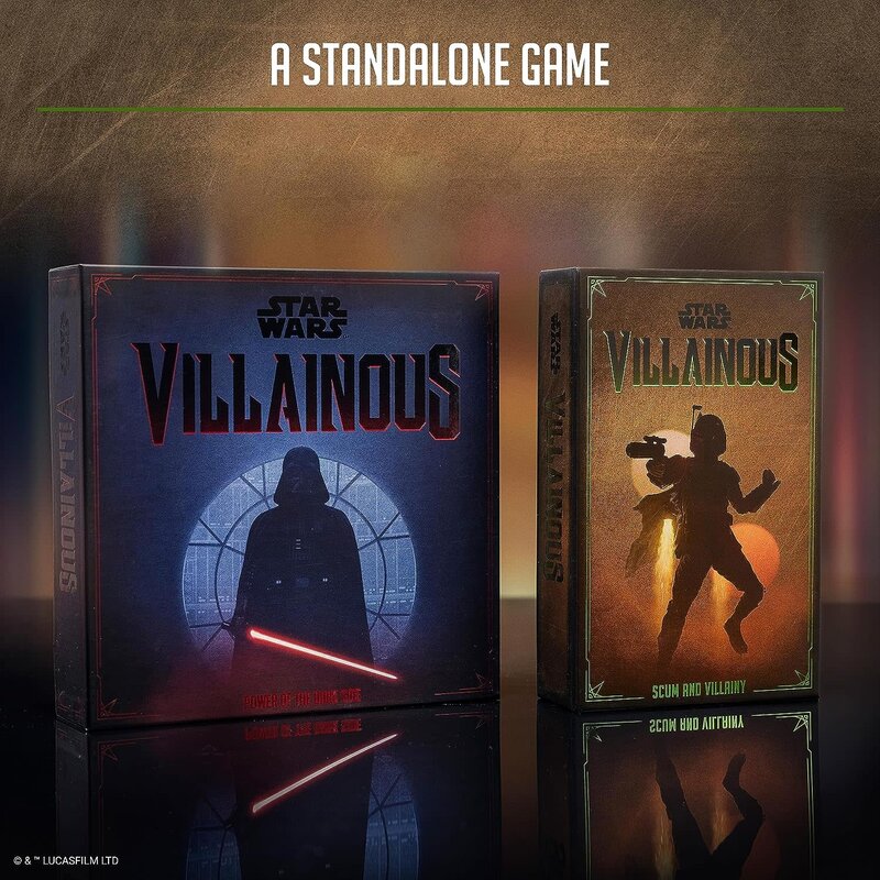 Ravensburger Disney's Villainous Star Wars Game Scum and Villainy
