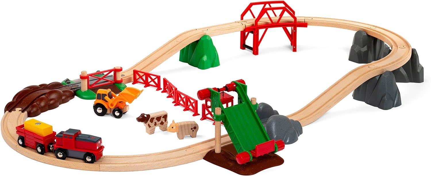 Brio Brio World Railway Animal Farm Set