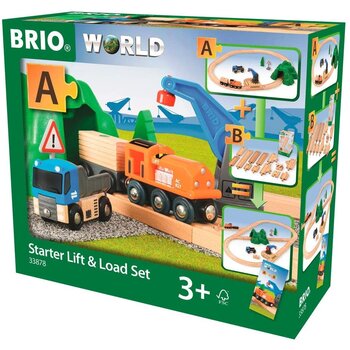 Brio Brio World Railway Starter Set Lift & Load