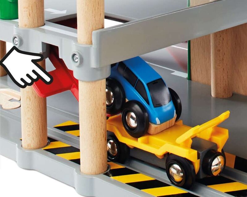 Brio Brio World Train Parking Garage
