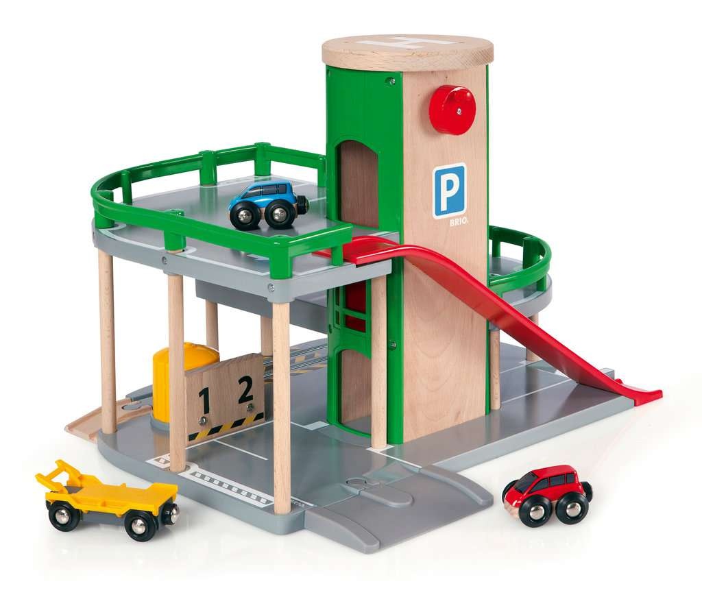 Brio Brio World Train Parking Garage