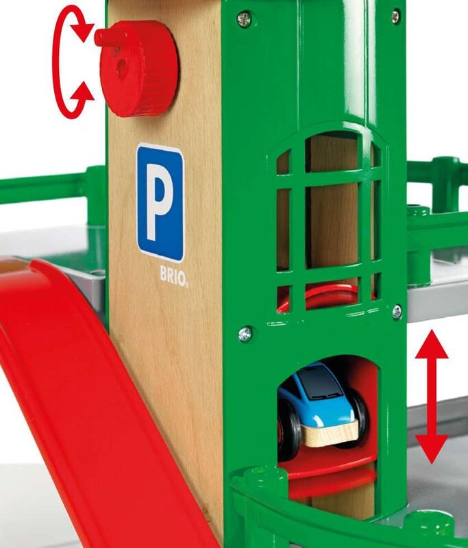 Brio Brio World Train Parking Garage