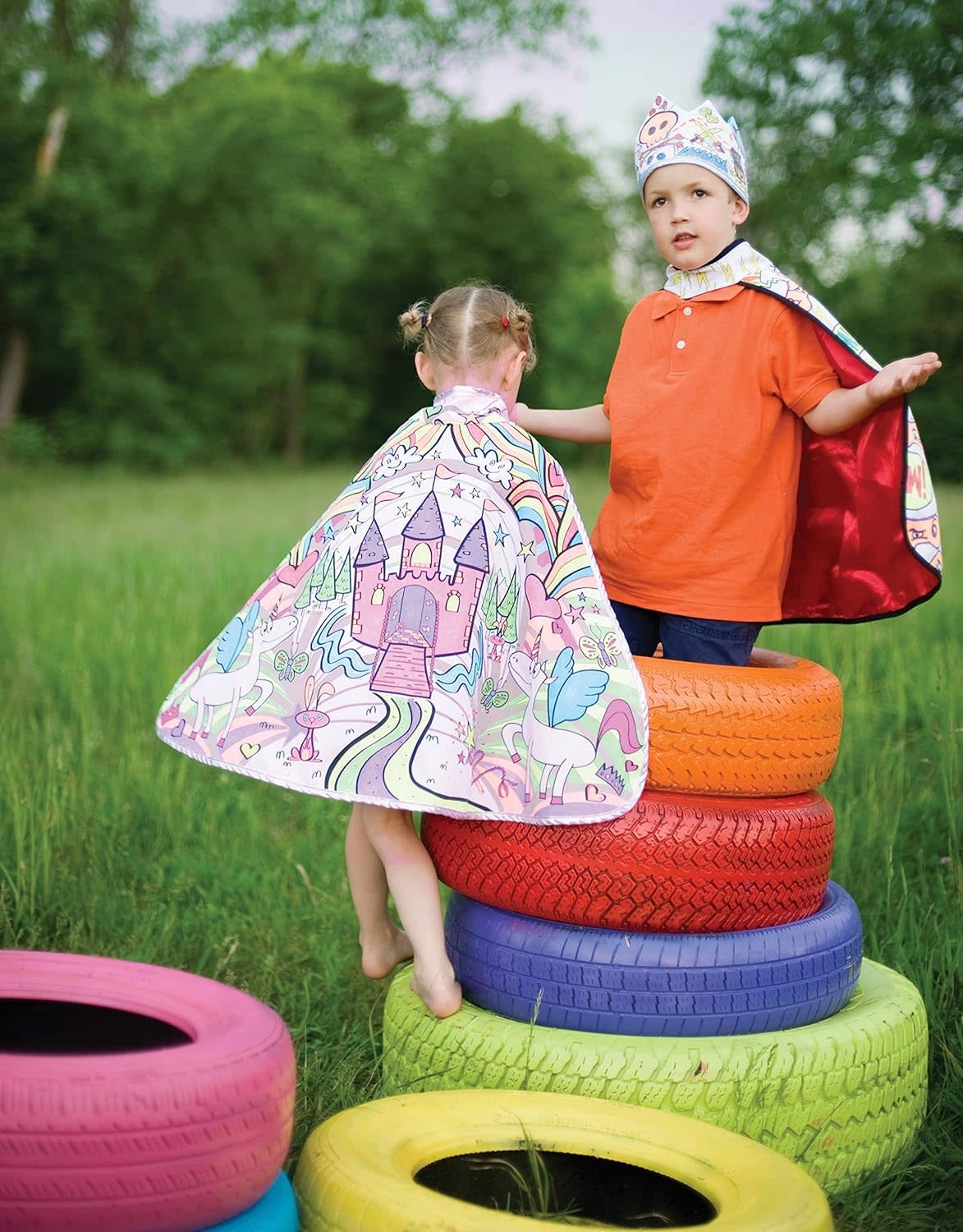 Great Pretenders Colour-A-Cape Princess 4-7