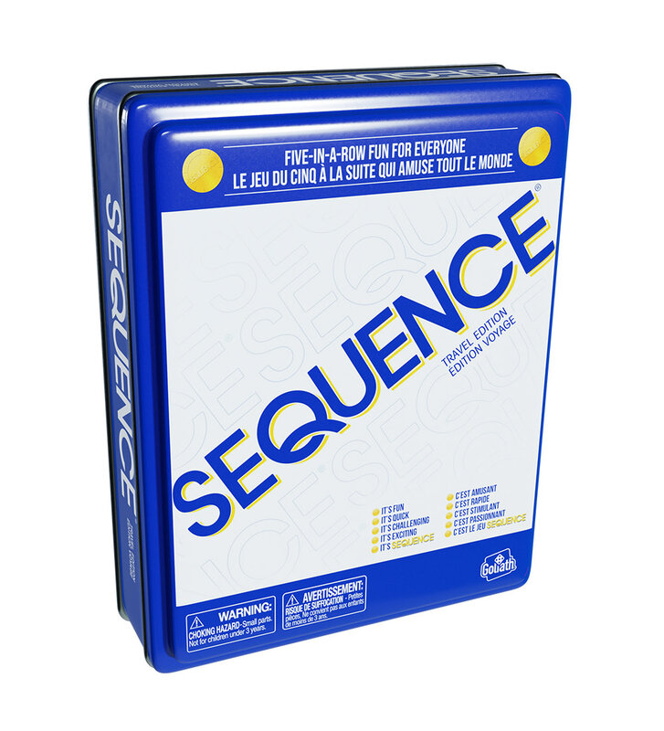 Sequence Game Travel Tin