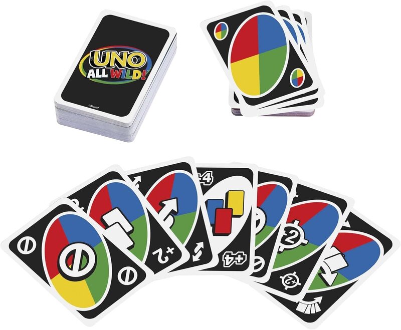 Mattel Card Game Uno All Wild
