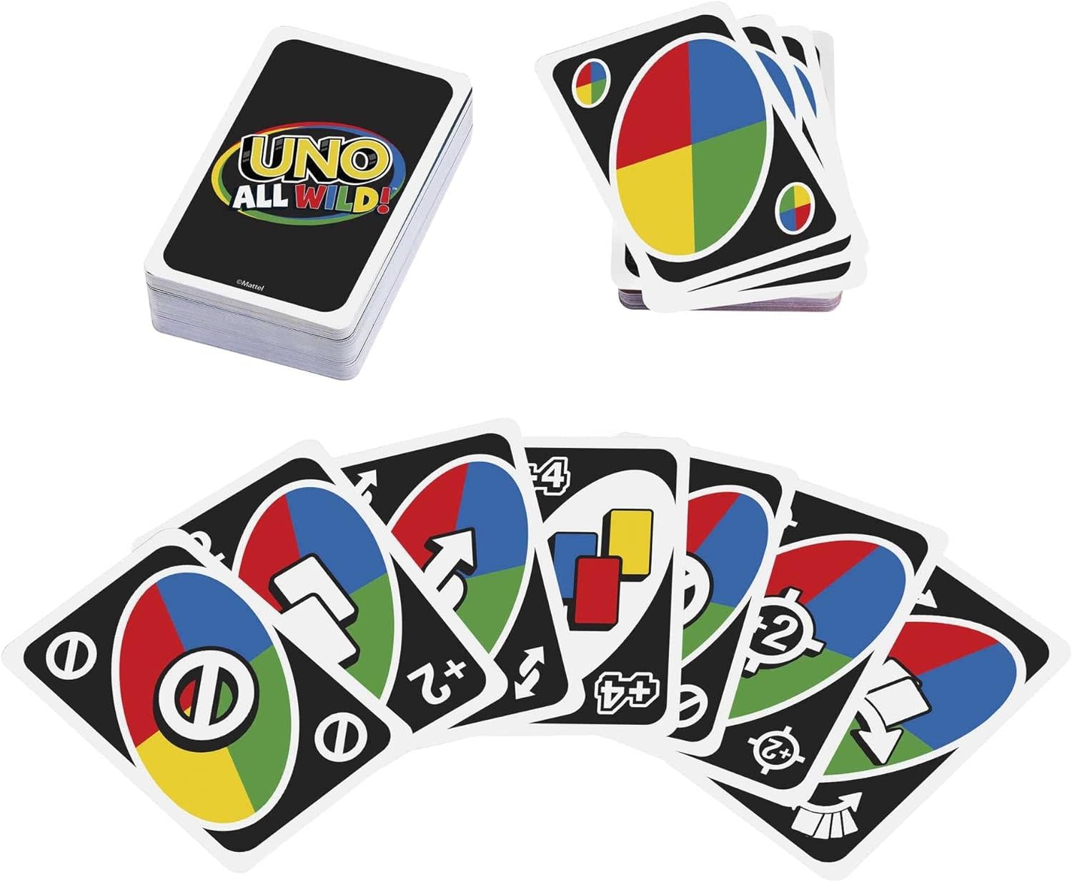 Mattel Card Game Uno All Wild